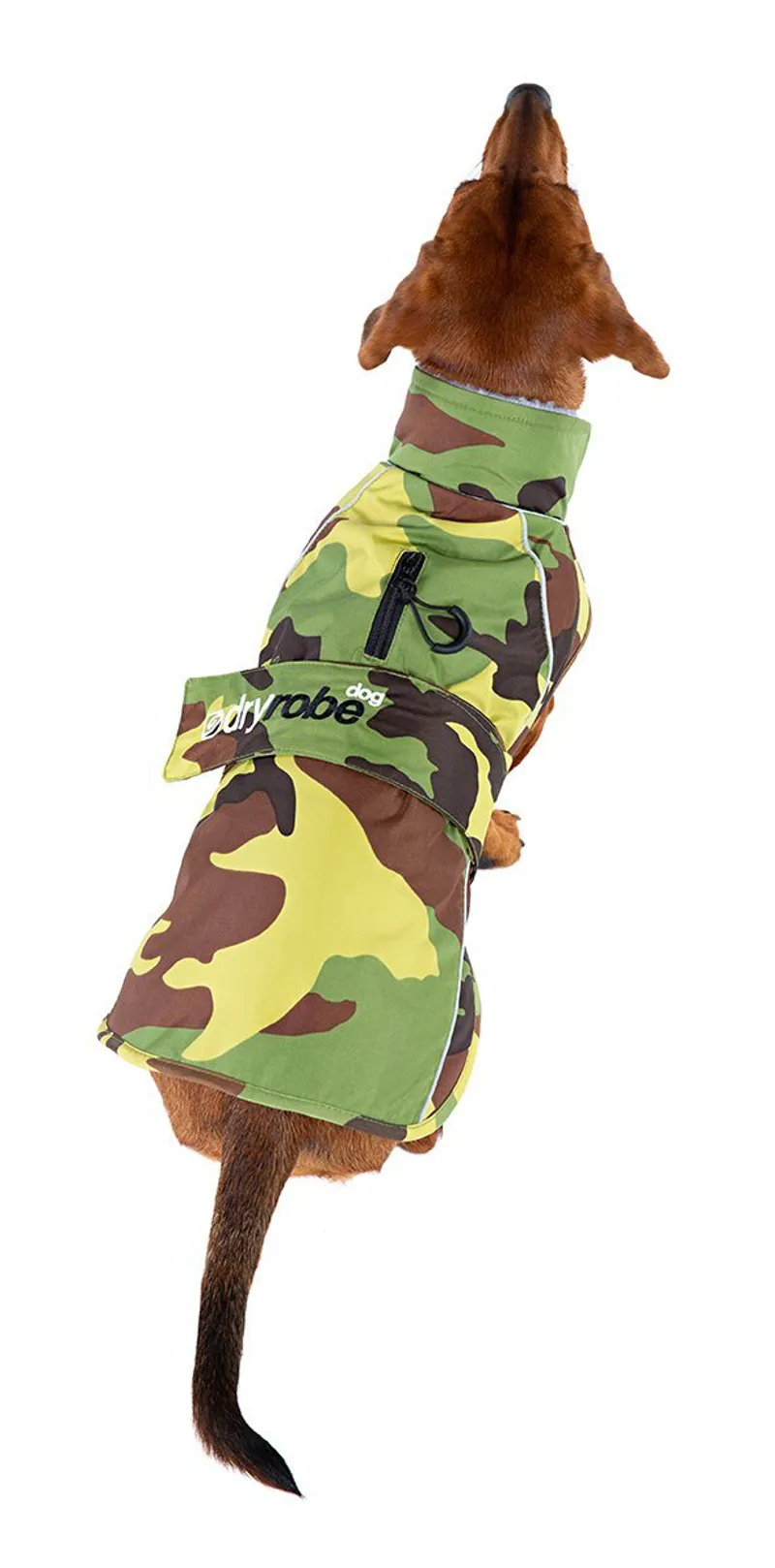 Dryrobe Dog Coat Camo/Grey-5